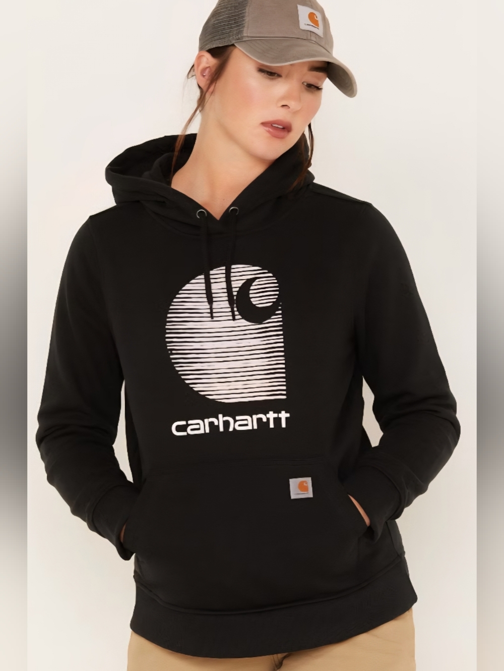 Carhartt Women's Size XL Rain Defender Relaxed Fit Graphic Hoodie